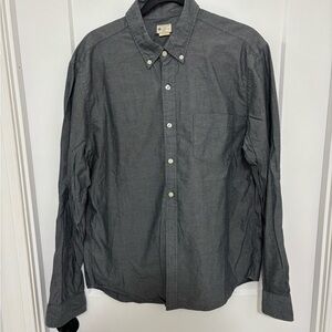 J. Crew Charcoal Button-Down Shirt